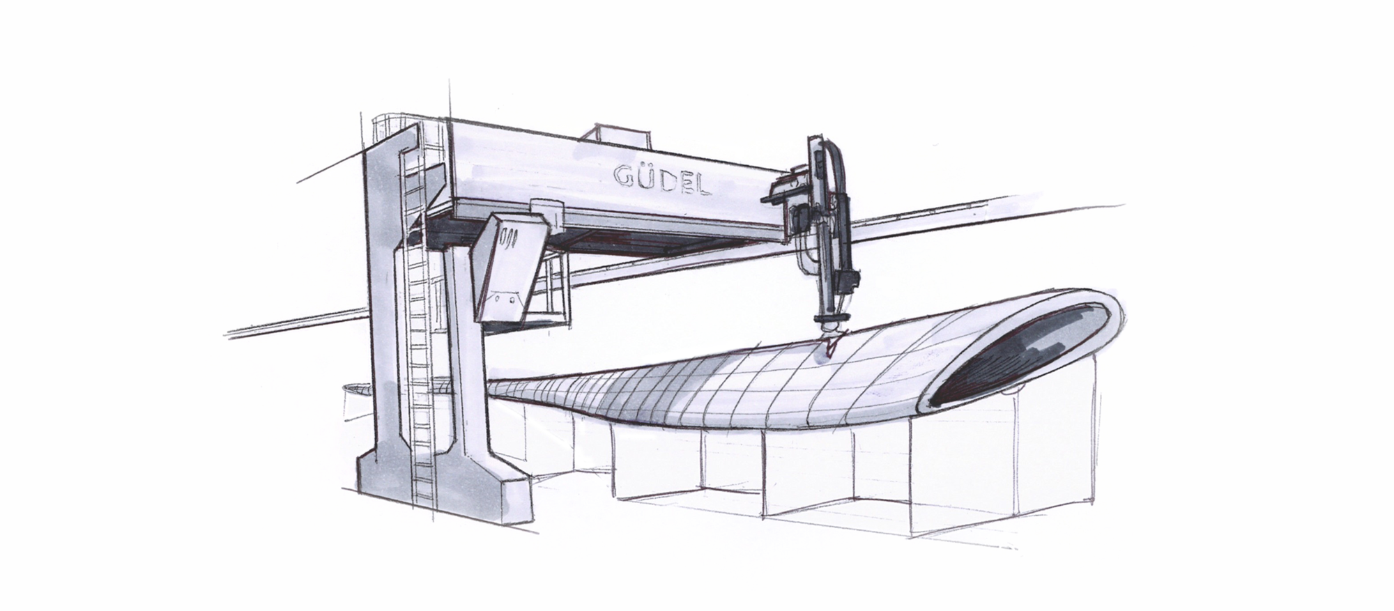 Application of Glue | © Güdel Group AG