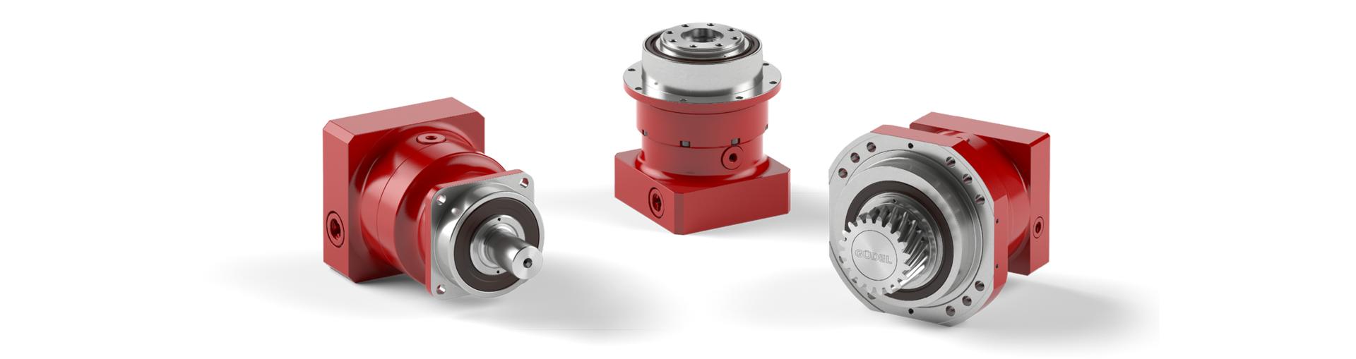 Planetary gear with optimized helical toothing | © Güdel Group AG